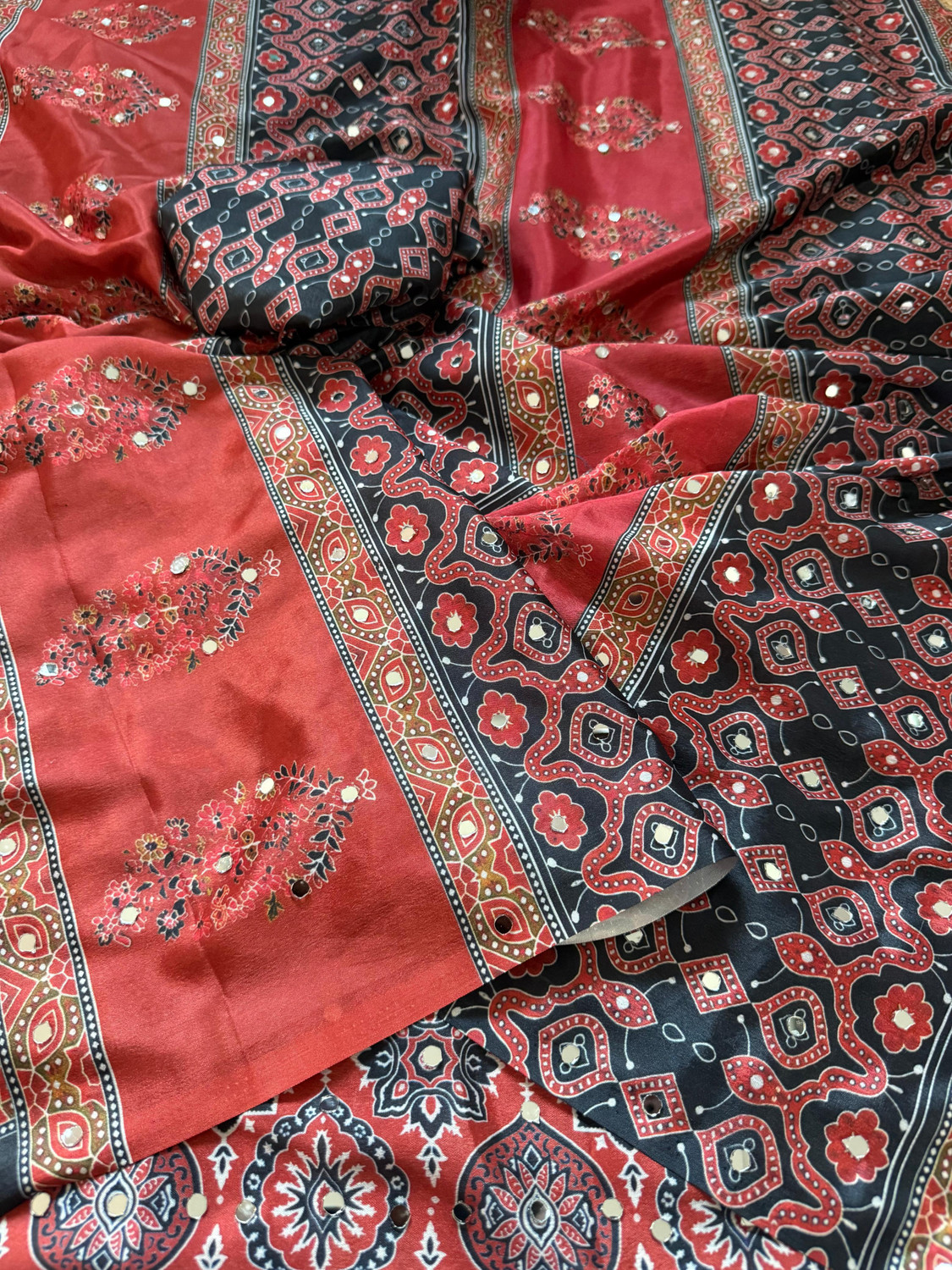 Image of Kirali Printed Bollywood Chiffon Saree