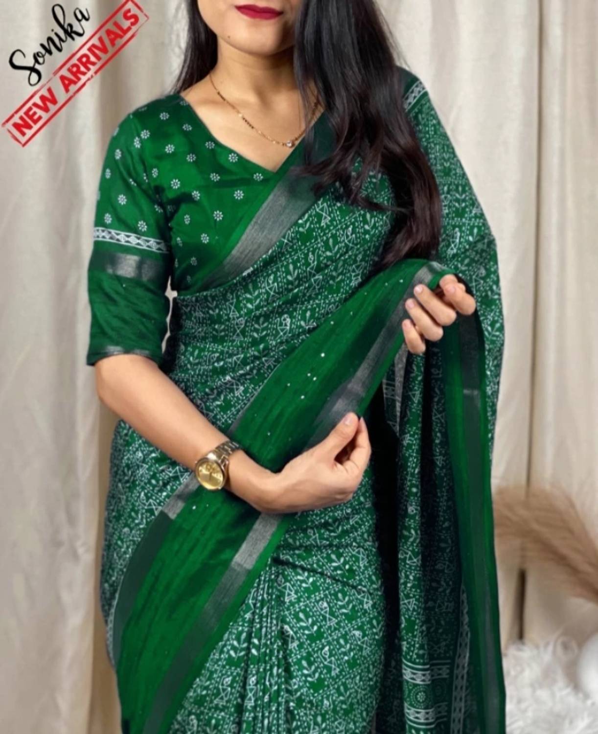 Sitaraman Printed Daily Wear Art Silk Saree