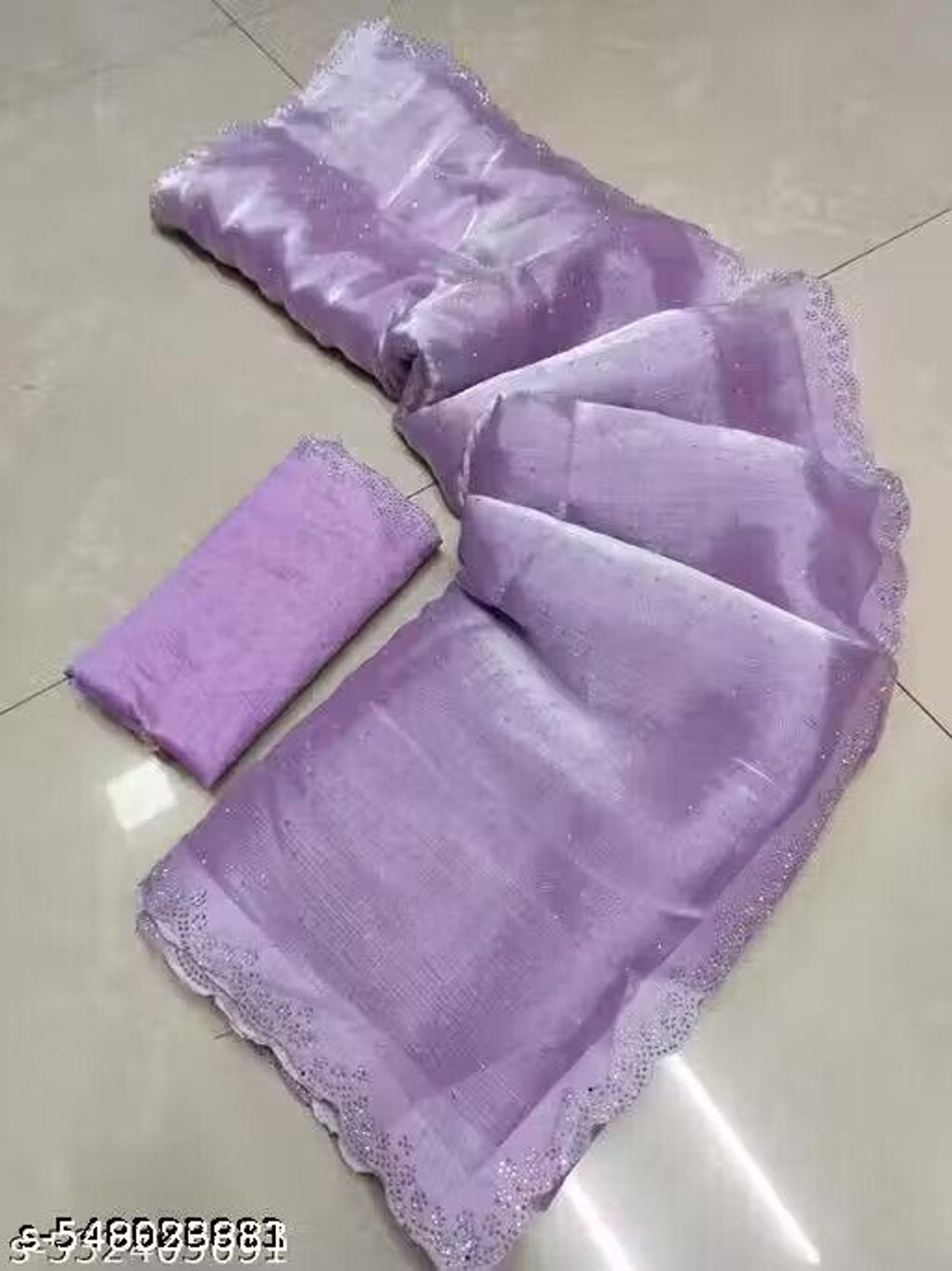 Image of KivaWear Embellished Bollywood Jimmy Jimmy Saree