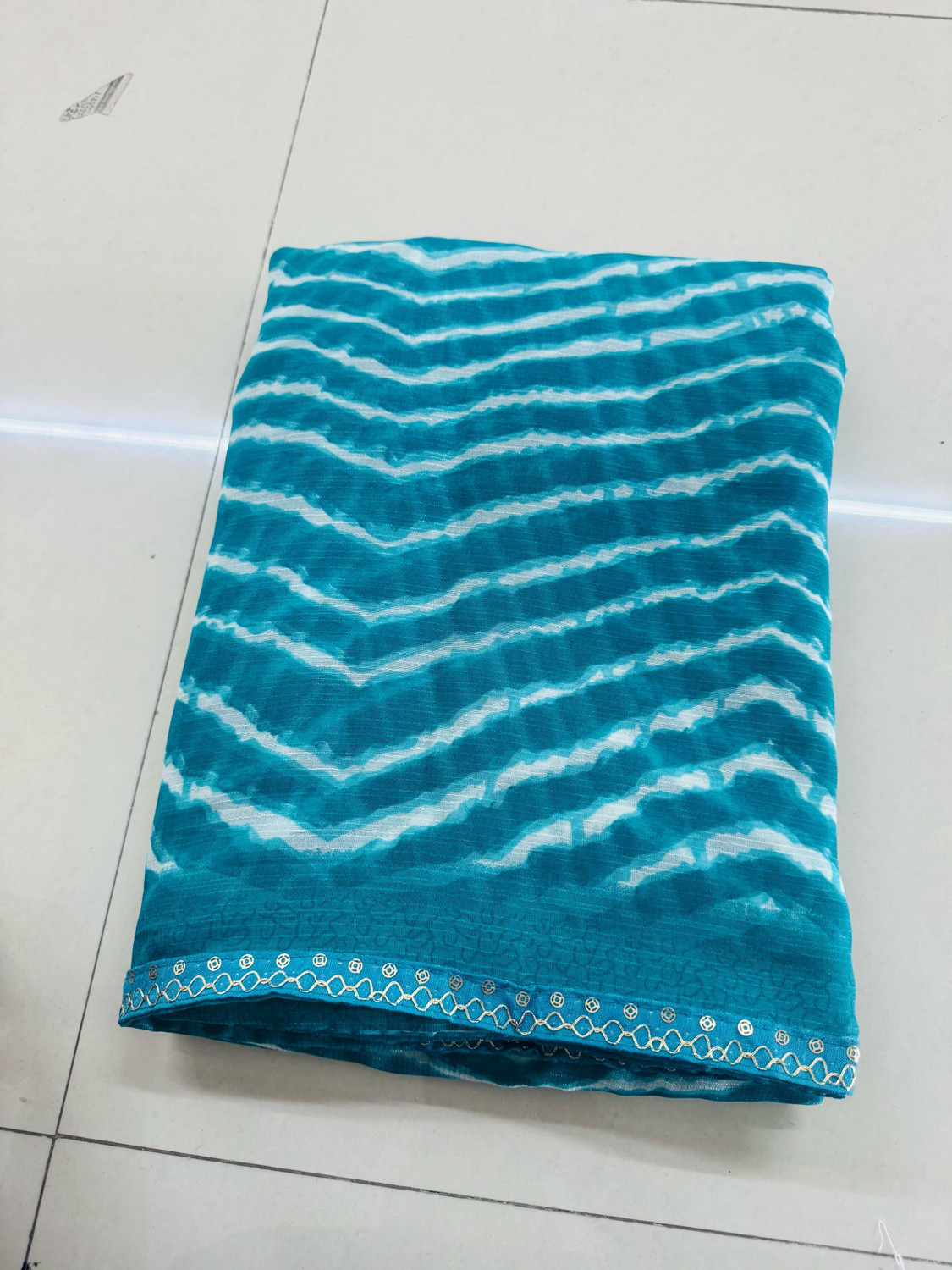 Image of charmie designer Printed Bandhani Georgette Saree