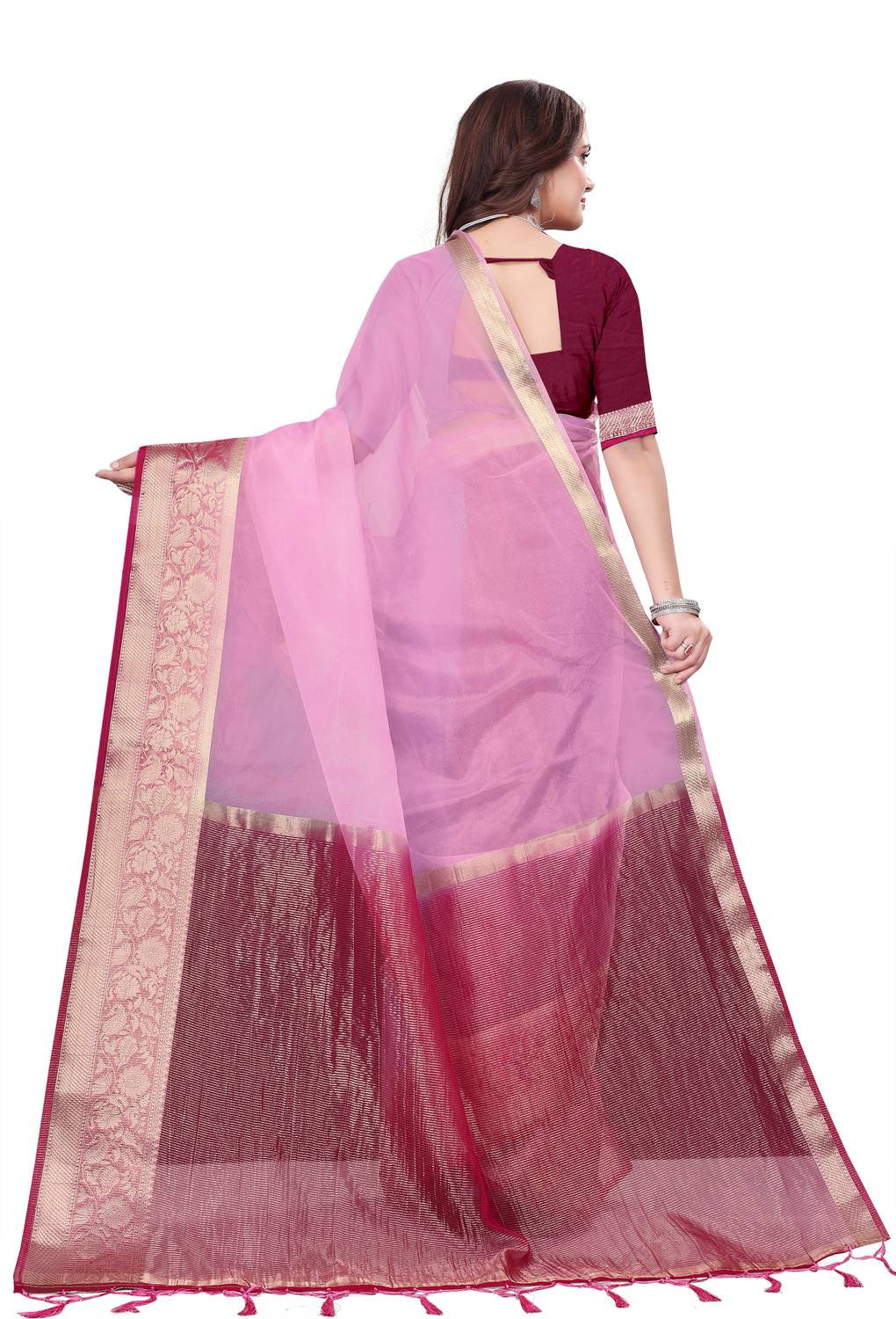 Aarunika BS Printed Bollywood Organza Saree