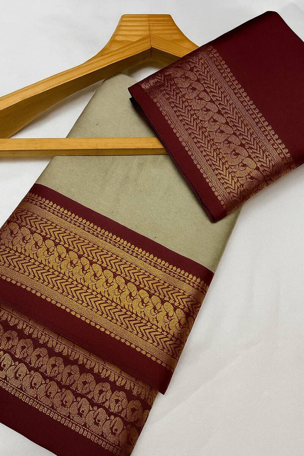 AWESOME Printed Paithani Cotton Silk, Art Silk Saree