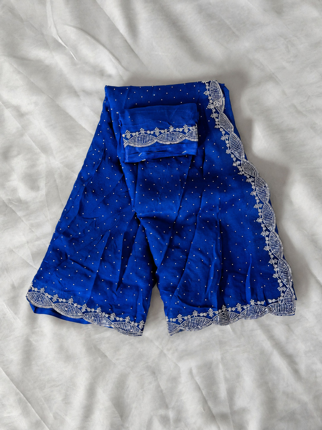 Image of Zegoom Embellished Bollywood Georgette Saree