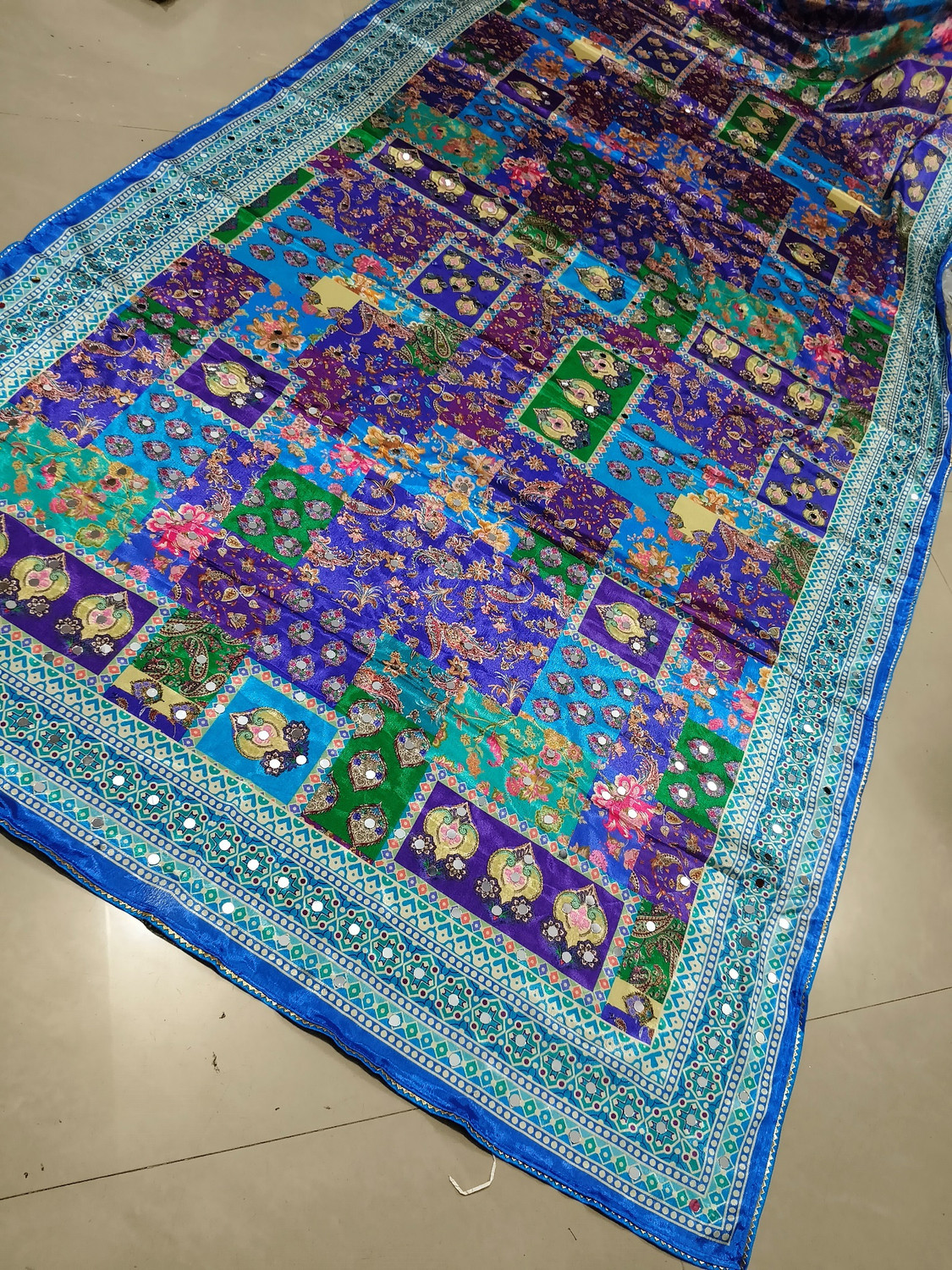 Image of umanta Printed Bollywood Art Silk Saree