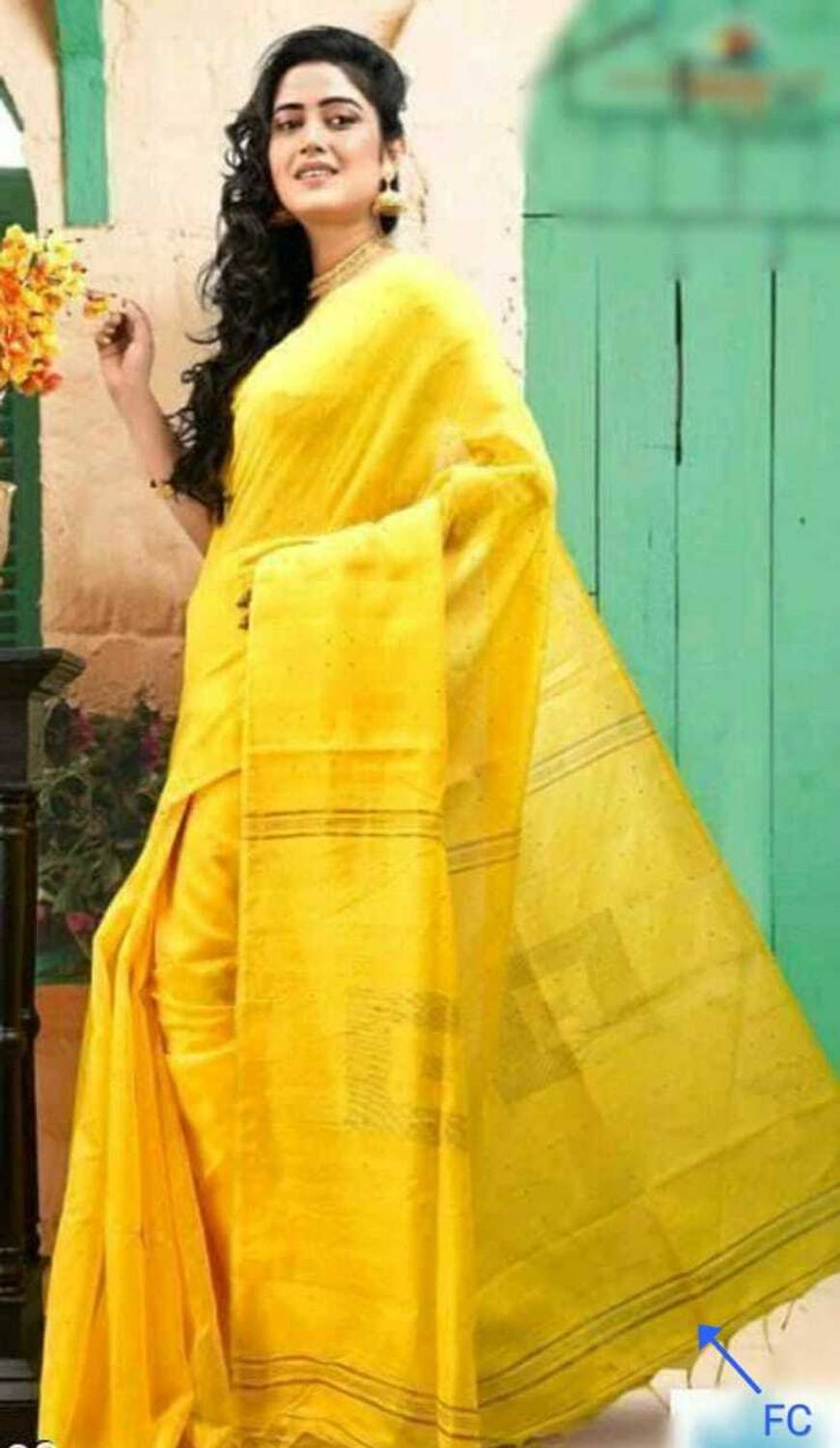 Balorampal Self Design Handloom Cotton Silk Saree