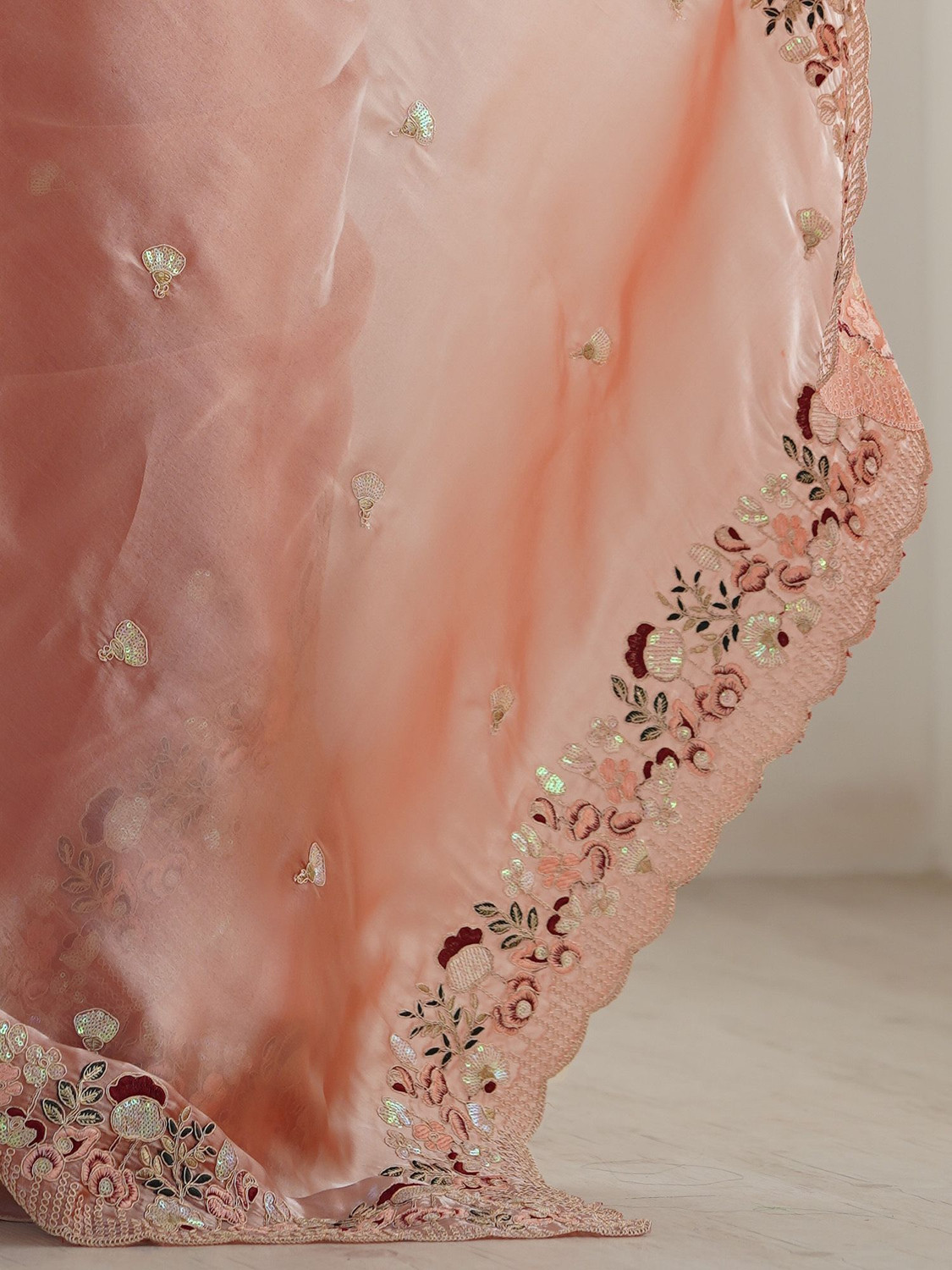 Image of Tasrika Embellished Bollywood Organza Saree