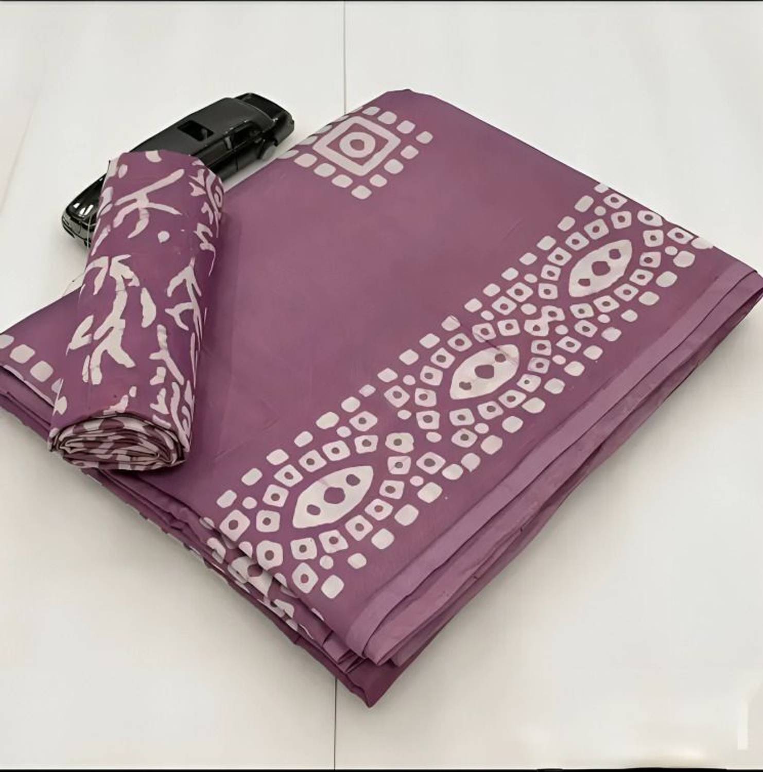 AVENUE ENTERPRISE Printed Daily Wear Pure Cotton Saree