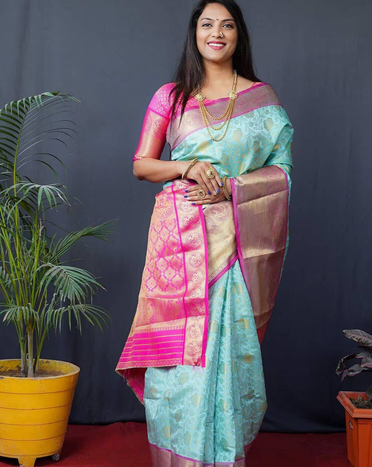 AWESOME Woven Mysore Cotton Silk Saree