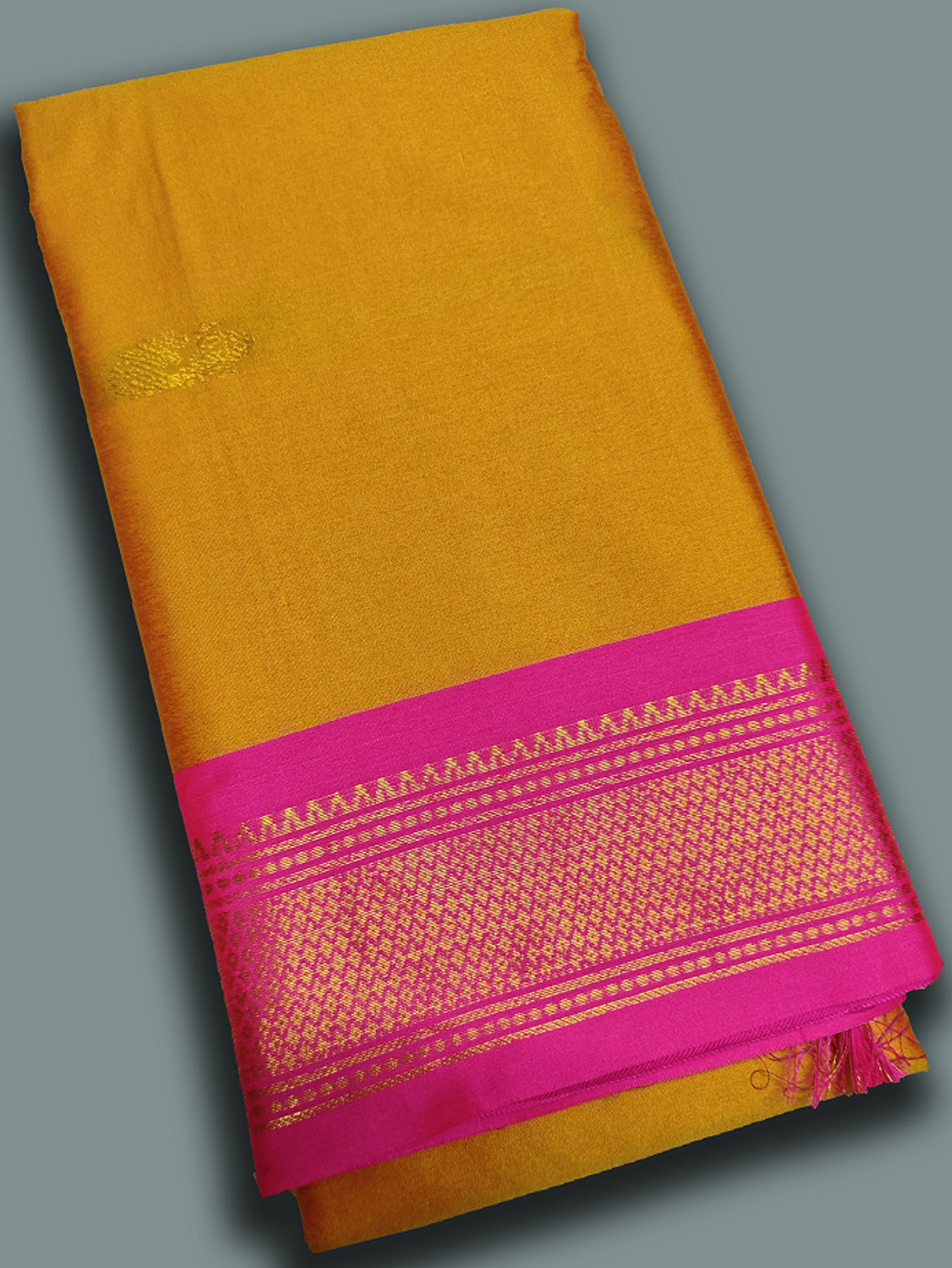 Image of REENAT TRENDS Woven Paithani Art Silk, Cotton Silk Saree