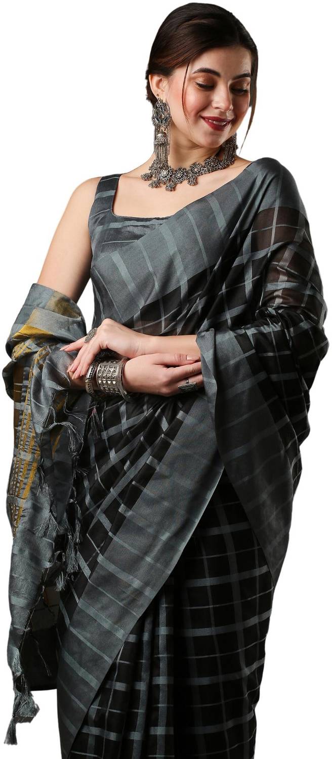 Akhilam Printed Chettinadu Art Silk Saree