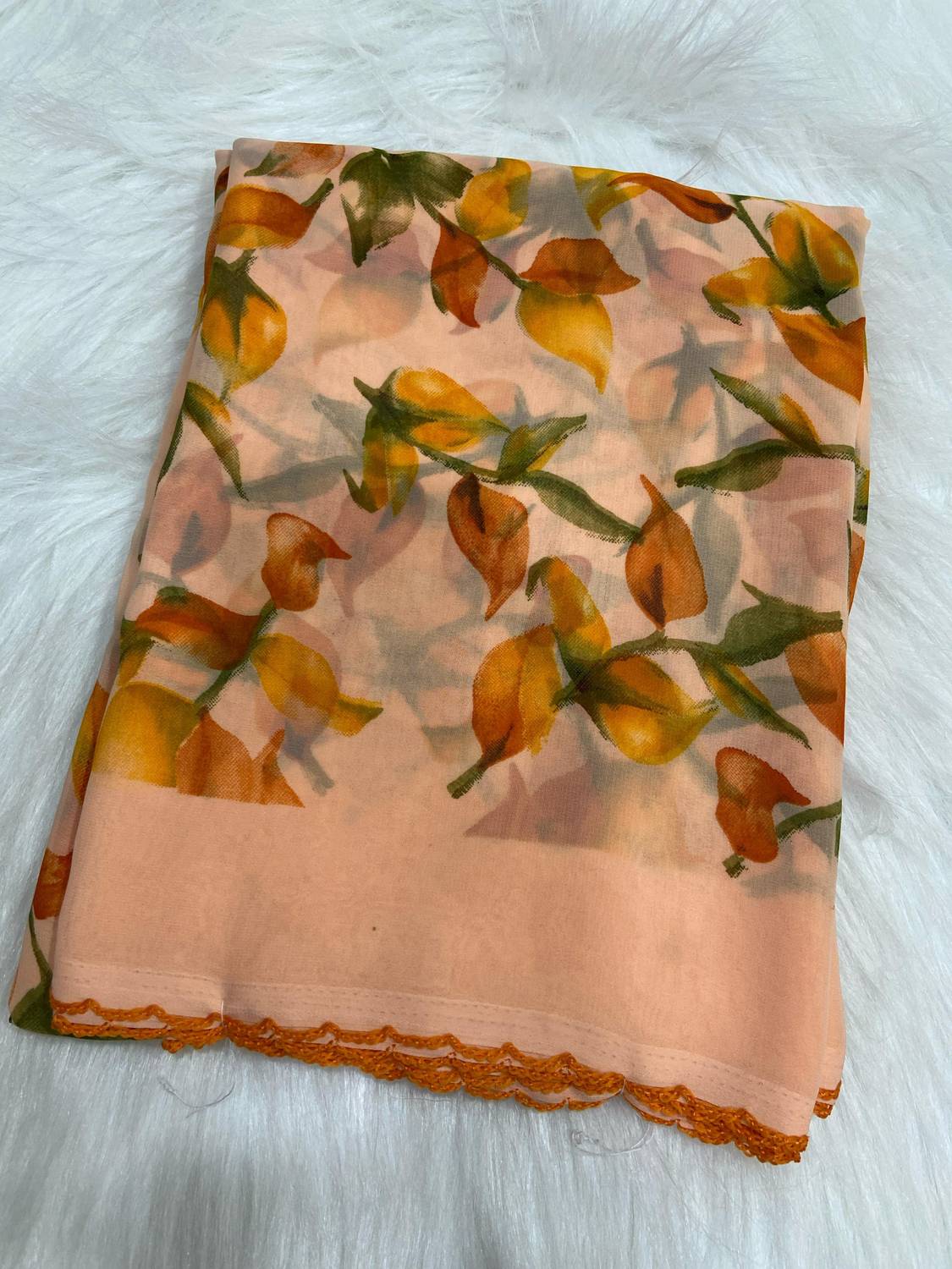 bhavika silk mills Floral Print Daily Wear Georgette Saree