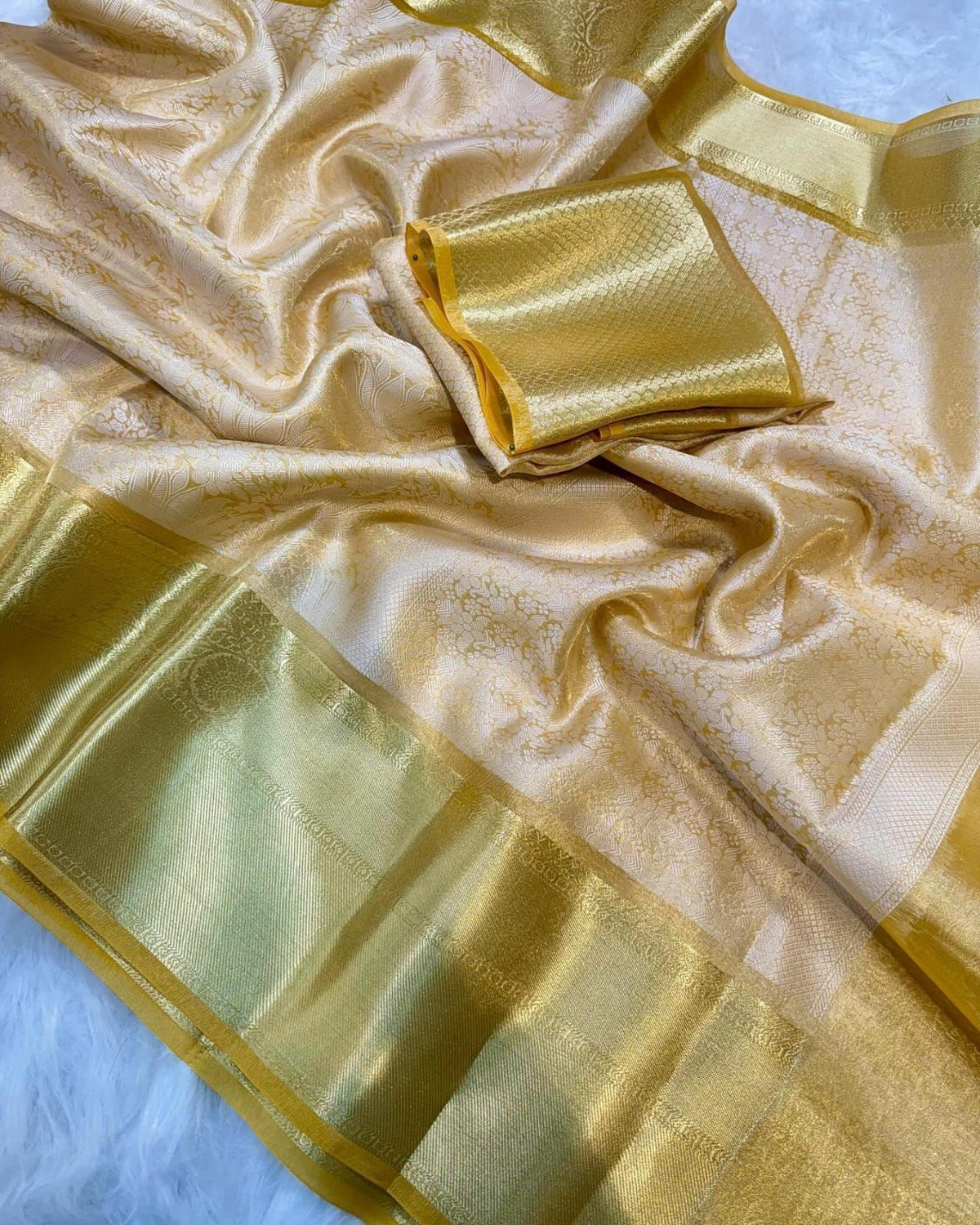 Image of Grihasta Woven Kanjivaram Tissue Saree