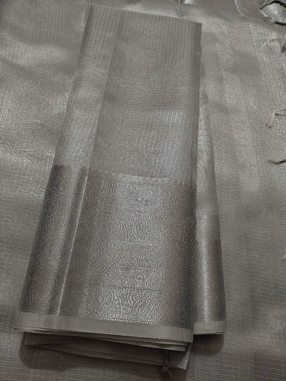 rohantextiles Woven, Self Design Kanjivaram Jacquard Saree