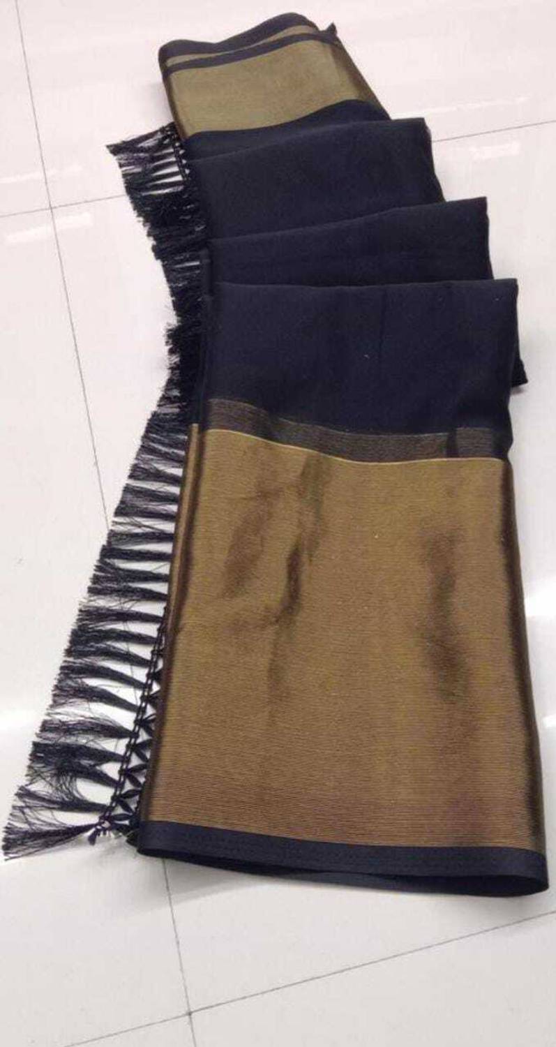 Aaradhna Dyed Daily Wear Chiffon Saree