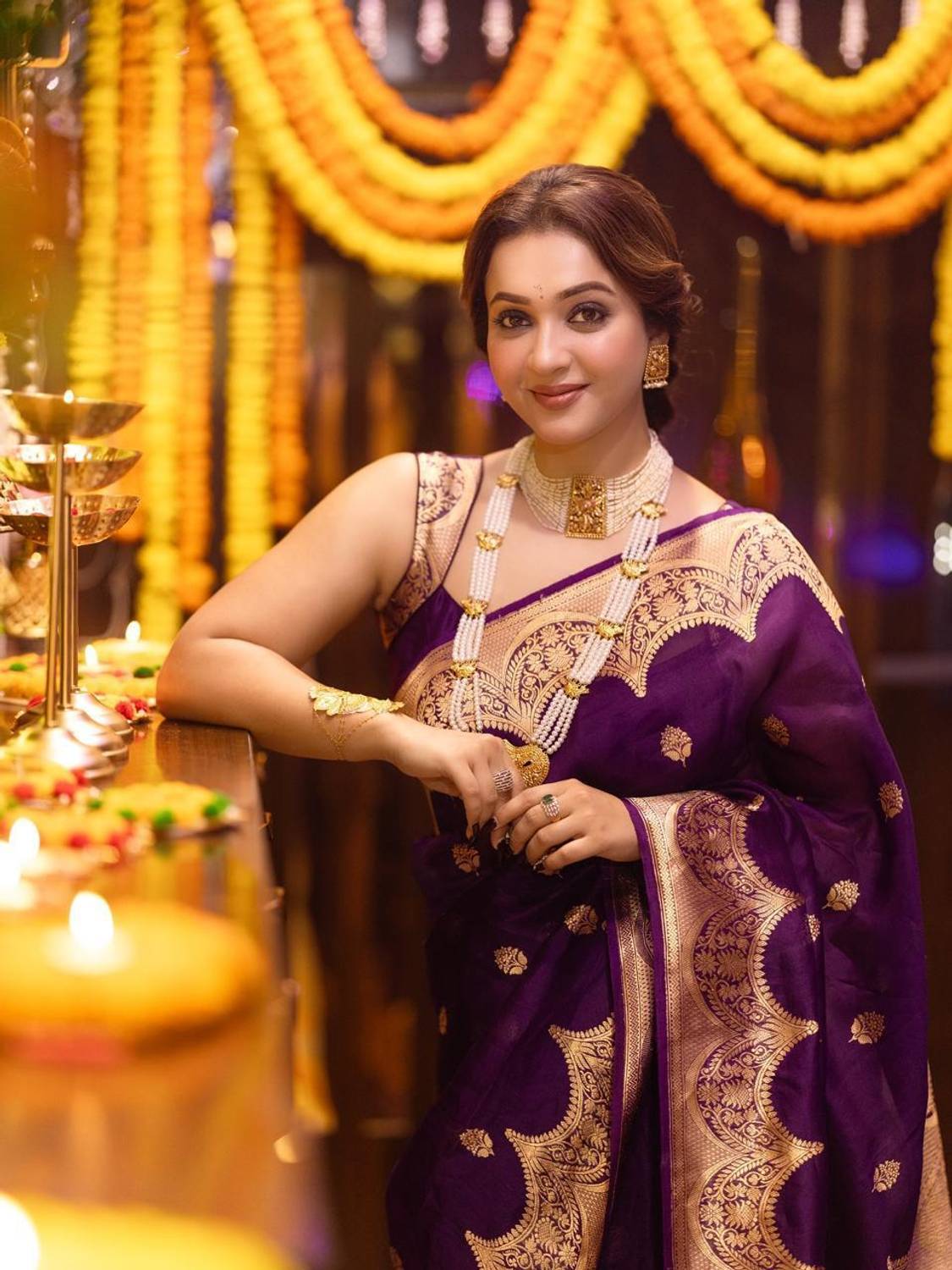 VASTUKALA Woven Kanjivaram Pure Silk, Art Silk Saree