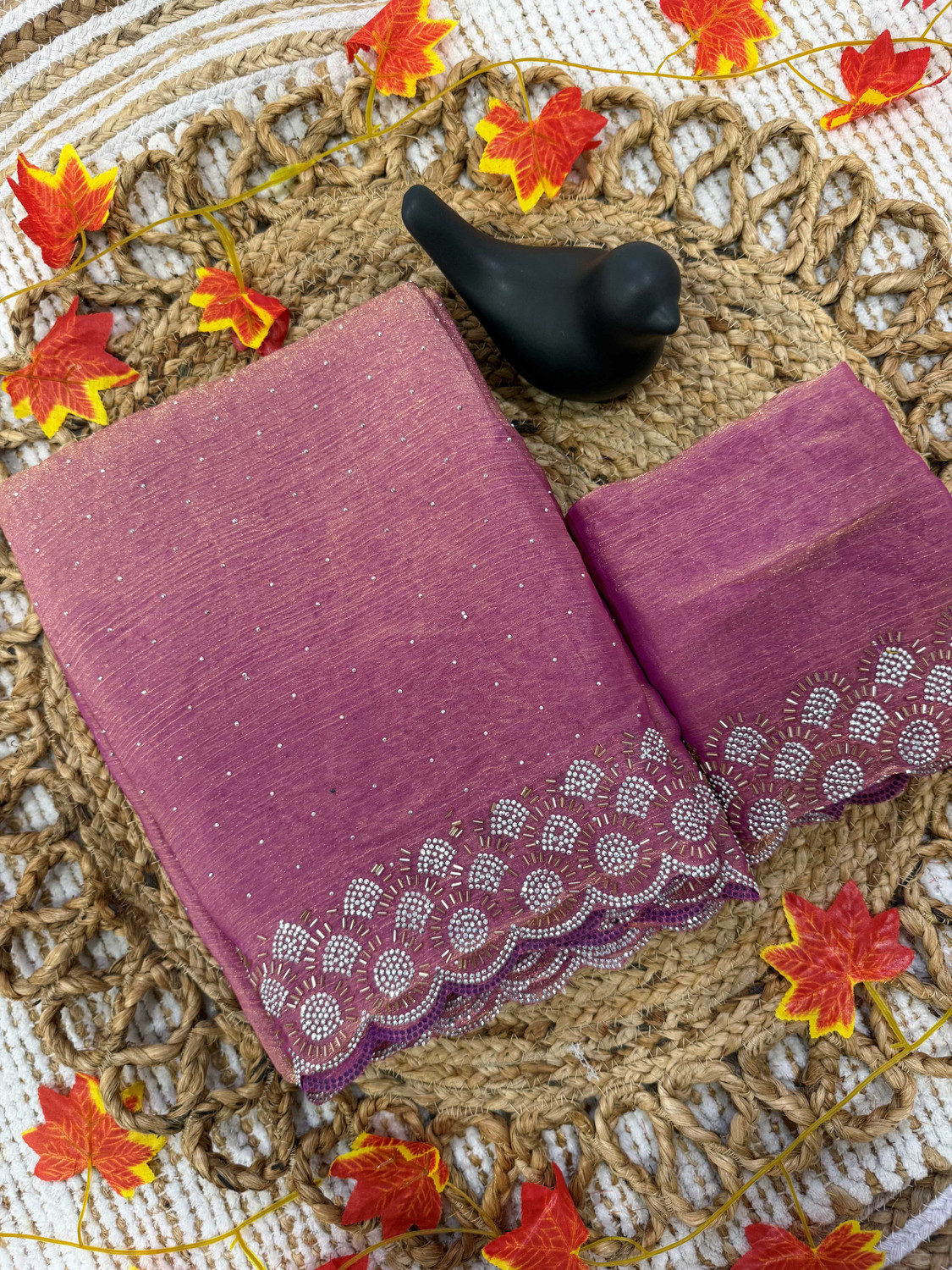 Image of sadika Embellished Bollywood Jimmy Jimmy Saree