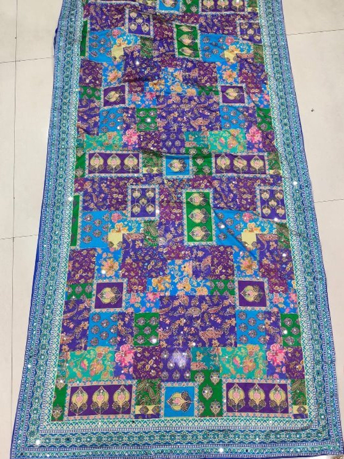 Image of umanta Printed Bollywood Art Silk Saree
