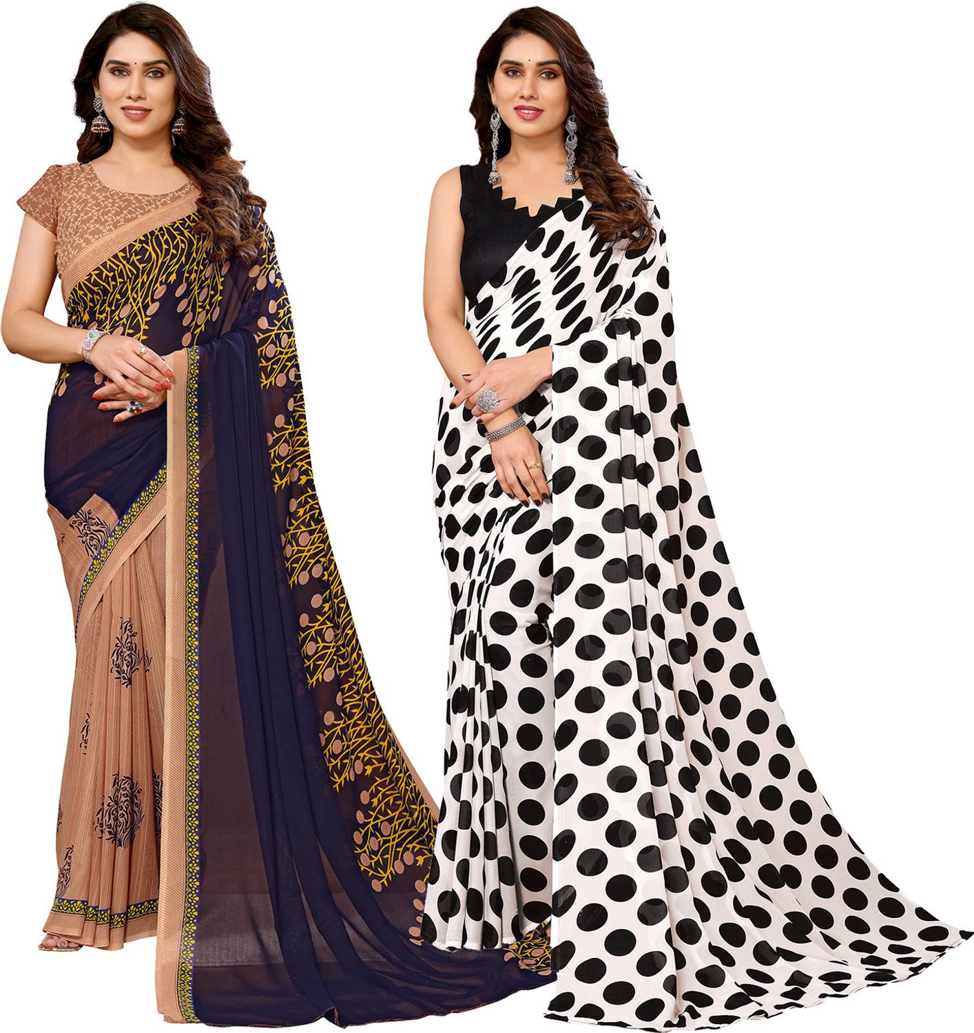 Anand Sarees Printed Bollywood Georgette Saree