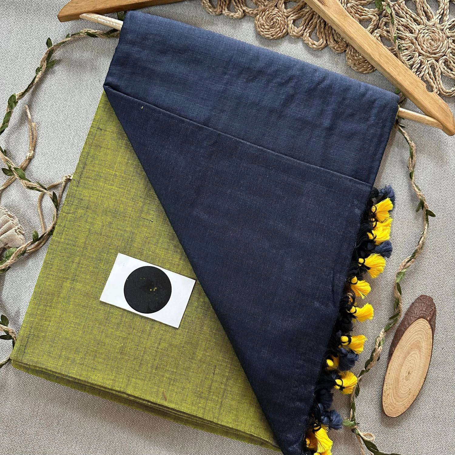 Amita Collections Color Block Daily Wear Pure Cotton Saree