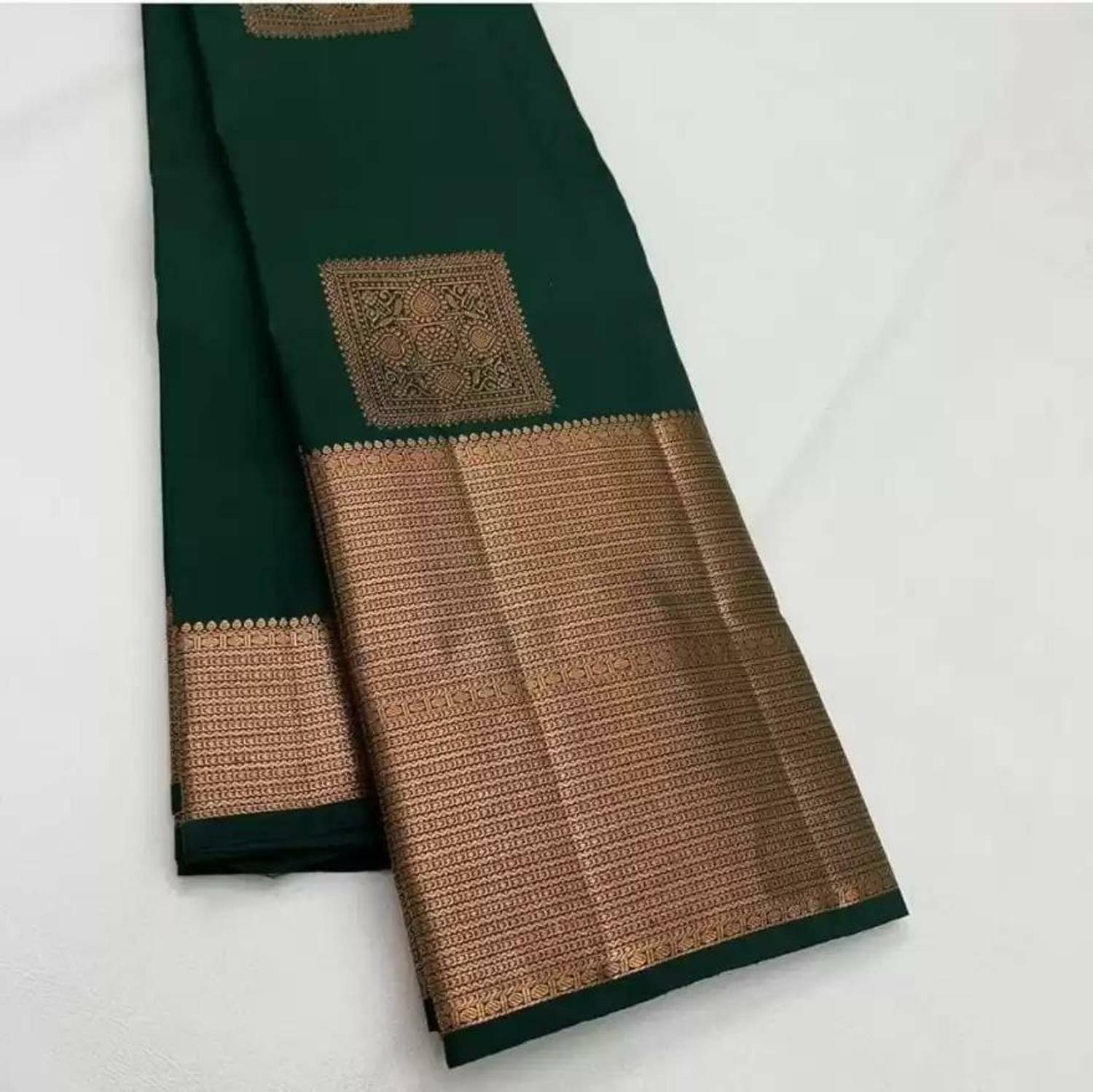 FABART CRETION Woven, Self Design Kanjivaram Pure Silk Saree