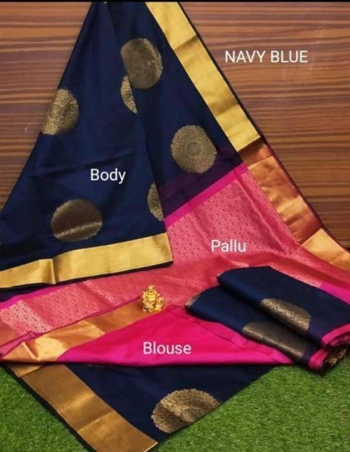 Sanjana Silks Woven Kanjivaram Art Silk, Pure Silk Saree