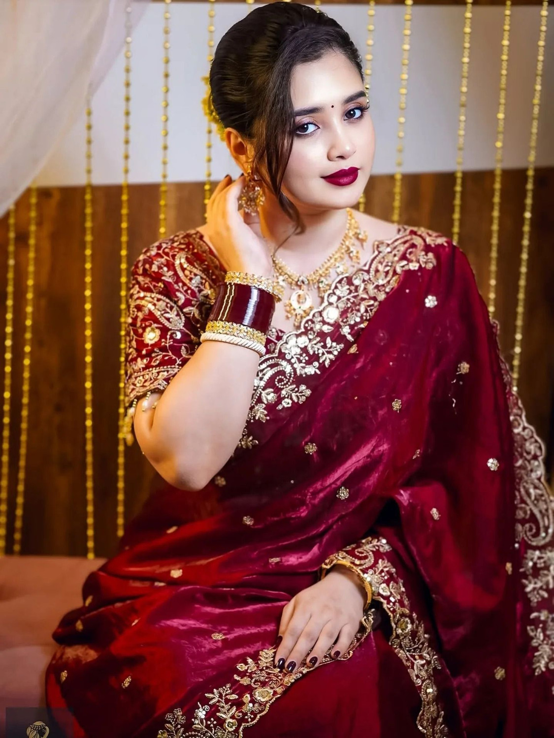 Image of RK Creation Embroidered Berhampuri Pure Silk Saree