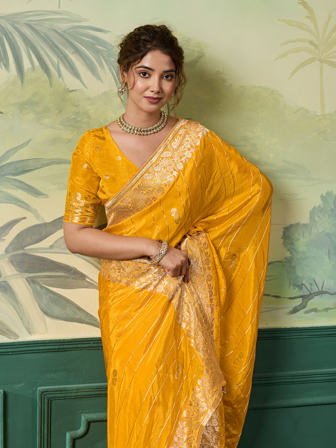 Image of SOHINI NX Embellished Bollywood Crepe Saree
