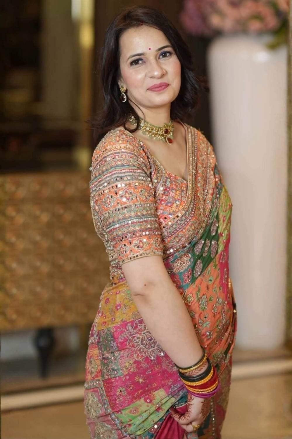 SARICHOLI Bollywood Silk Blend Saree - Image 2