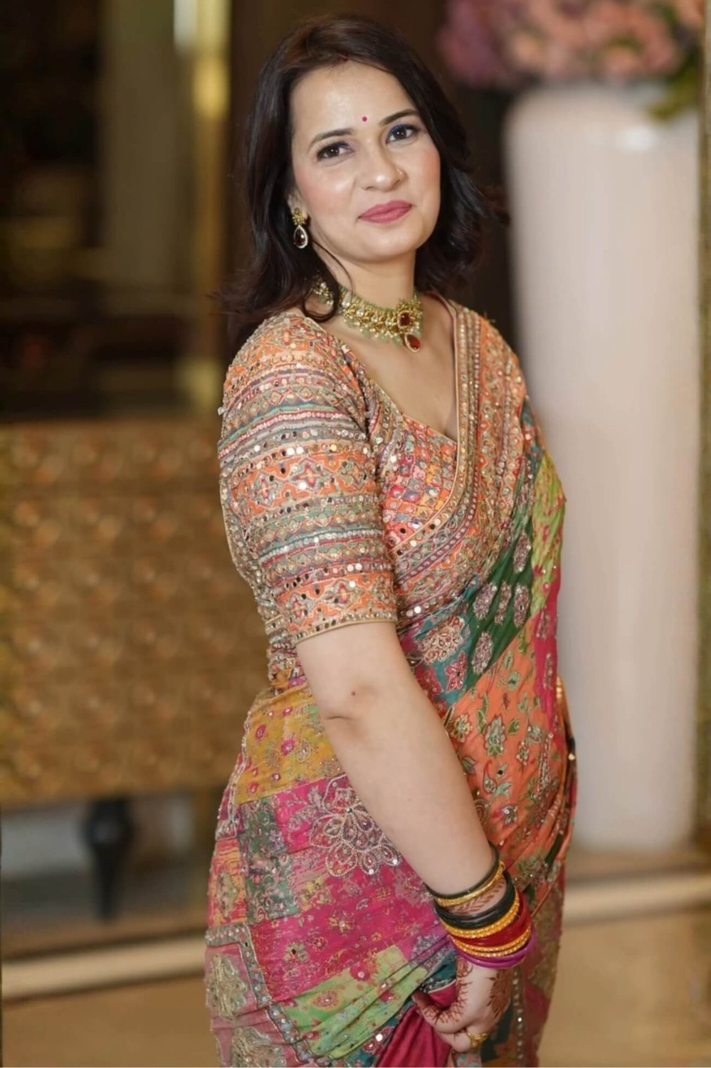 Image of SARICHOLI Woven Bollywood Silk Blend Saree
