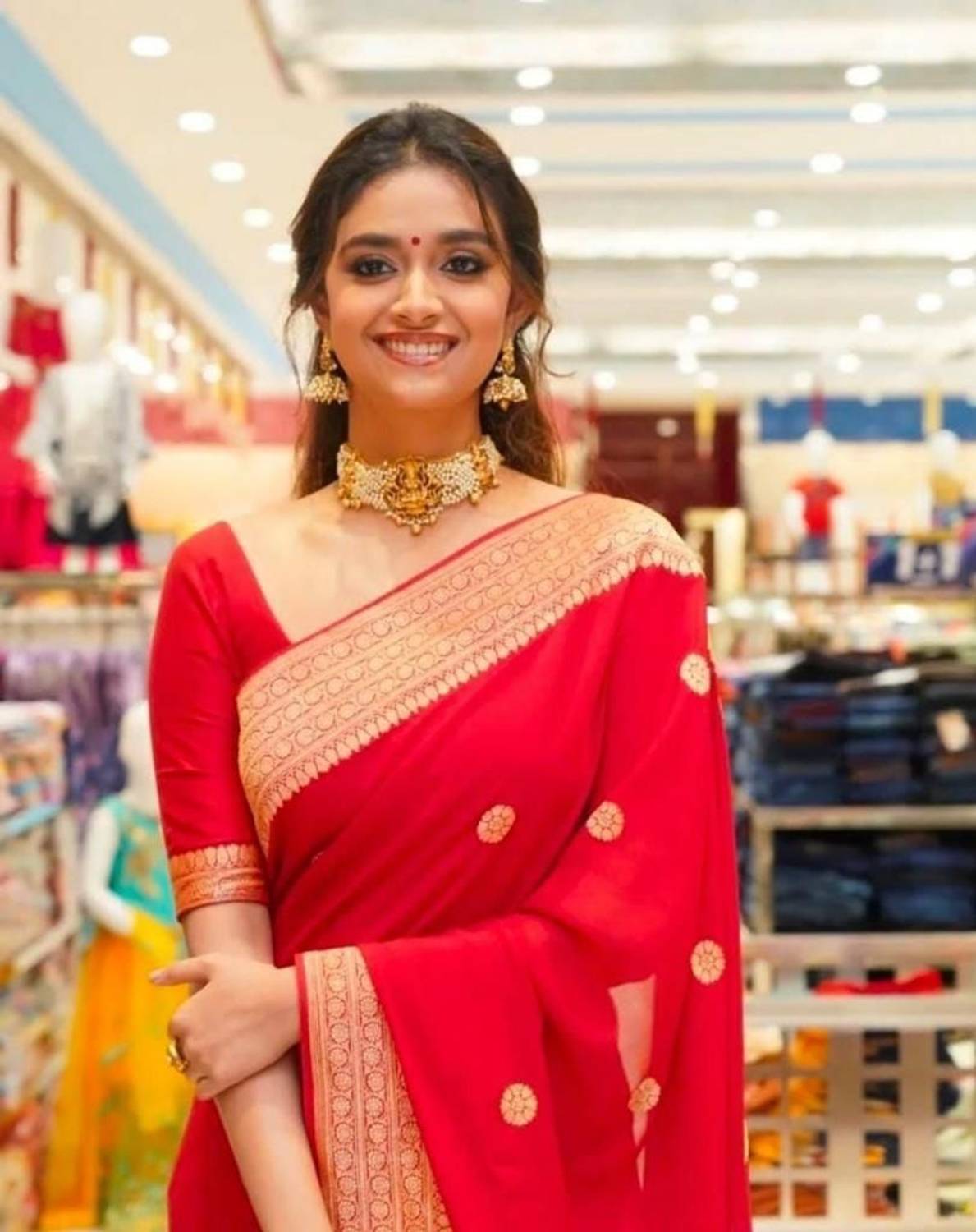 Kanjivaram Woven Kanjivaram Pure Silk, Jacquard Saree