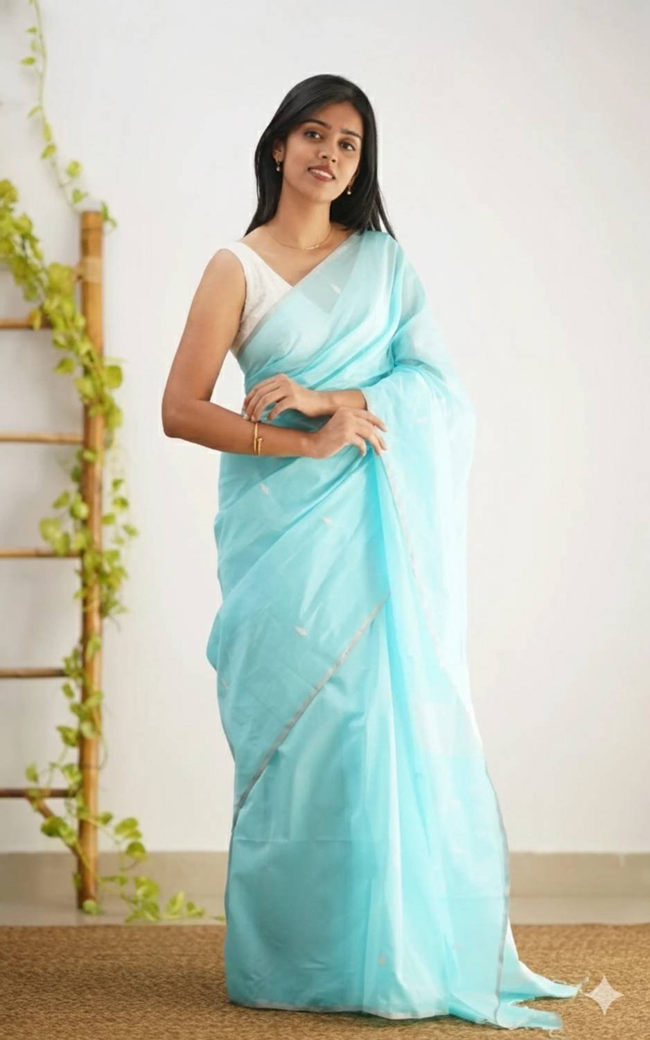 fabart creation Printed Bollywood Cotton Silk Saree