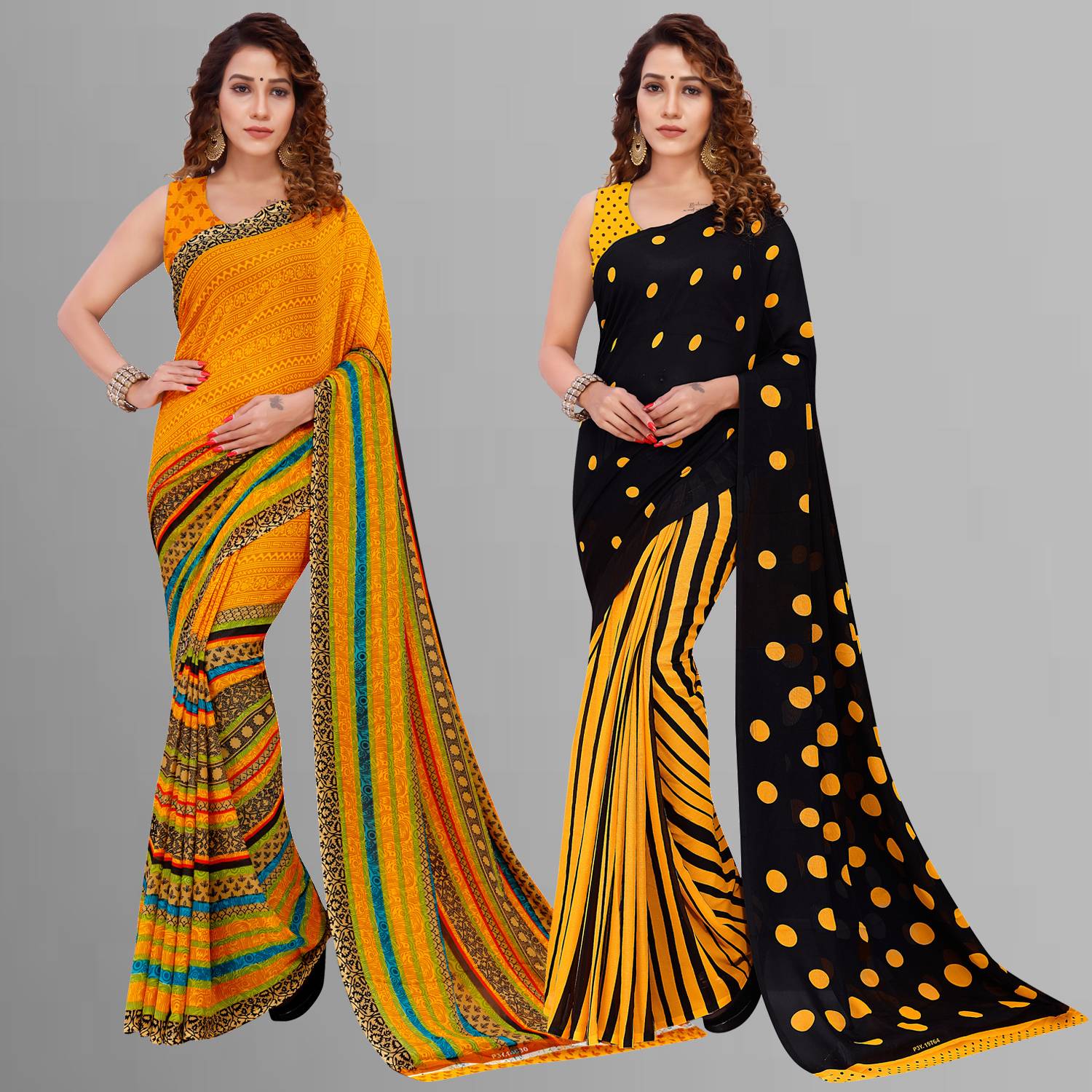 Anand Sarees Paisley, Printed Daily Wear Georgette Saree