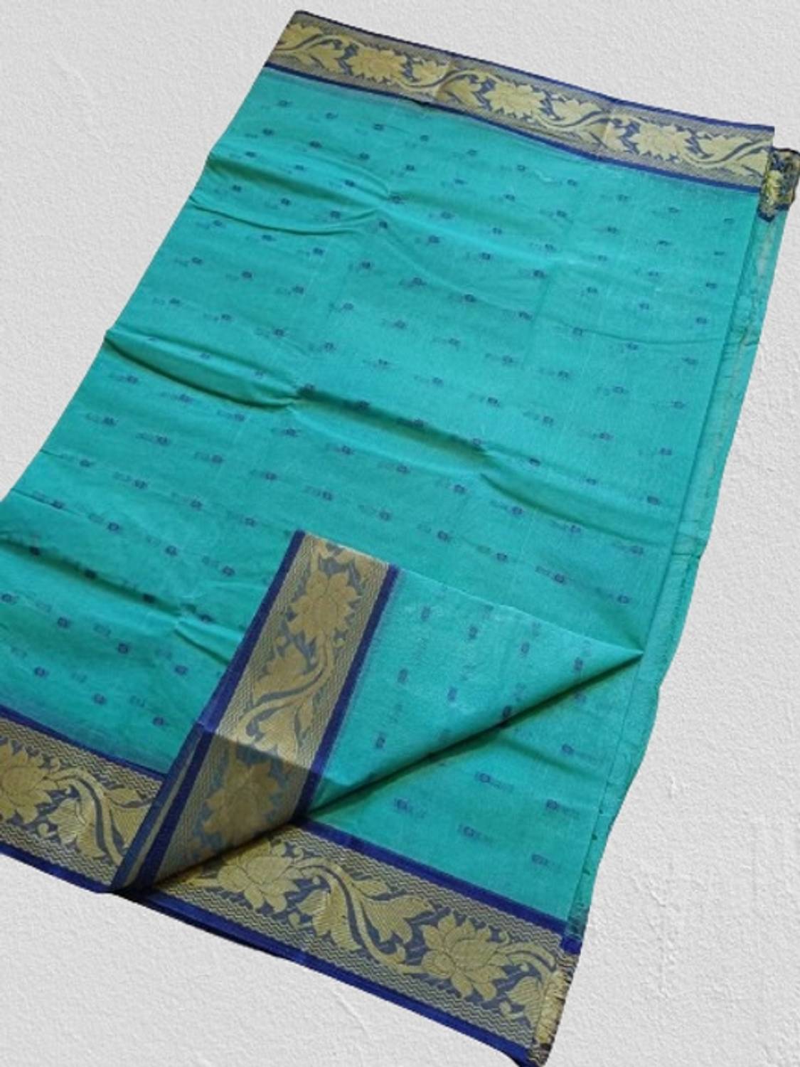 BDF Fashion Self Design Tant Pure Cotton Saree