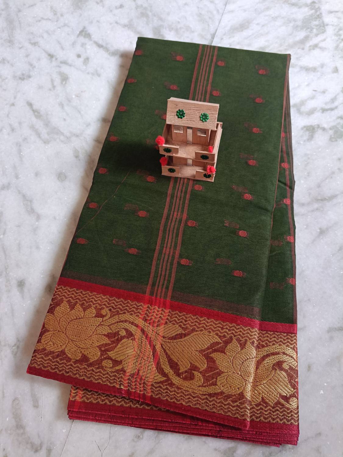 Bikash Dutta Fashion Printed Tant Pure Cotton Saree