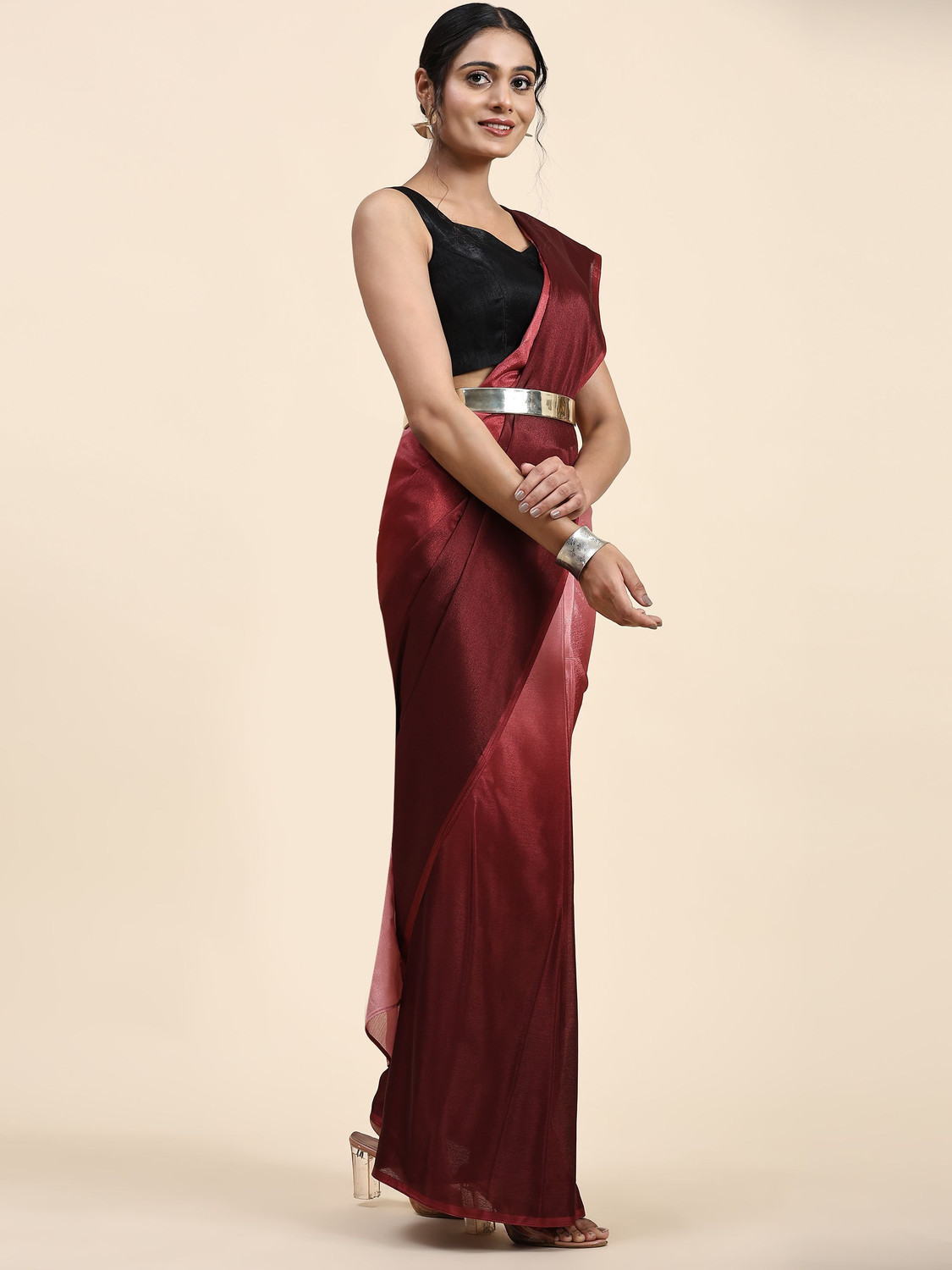 Image of Rachna Ombre Daily Wear Chiffon Saree
