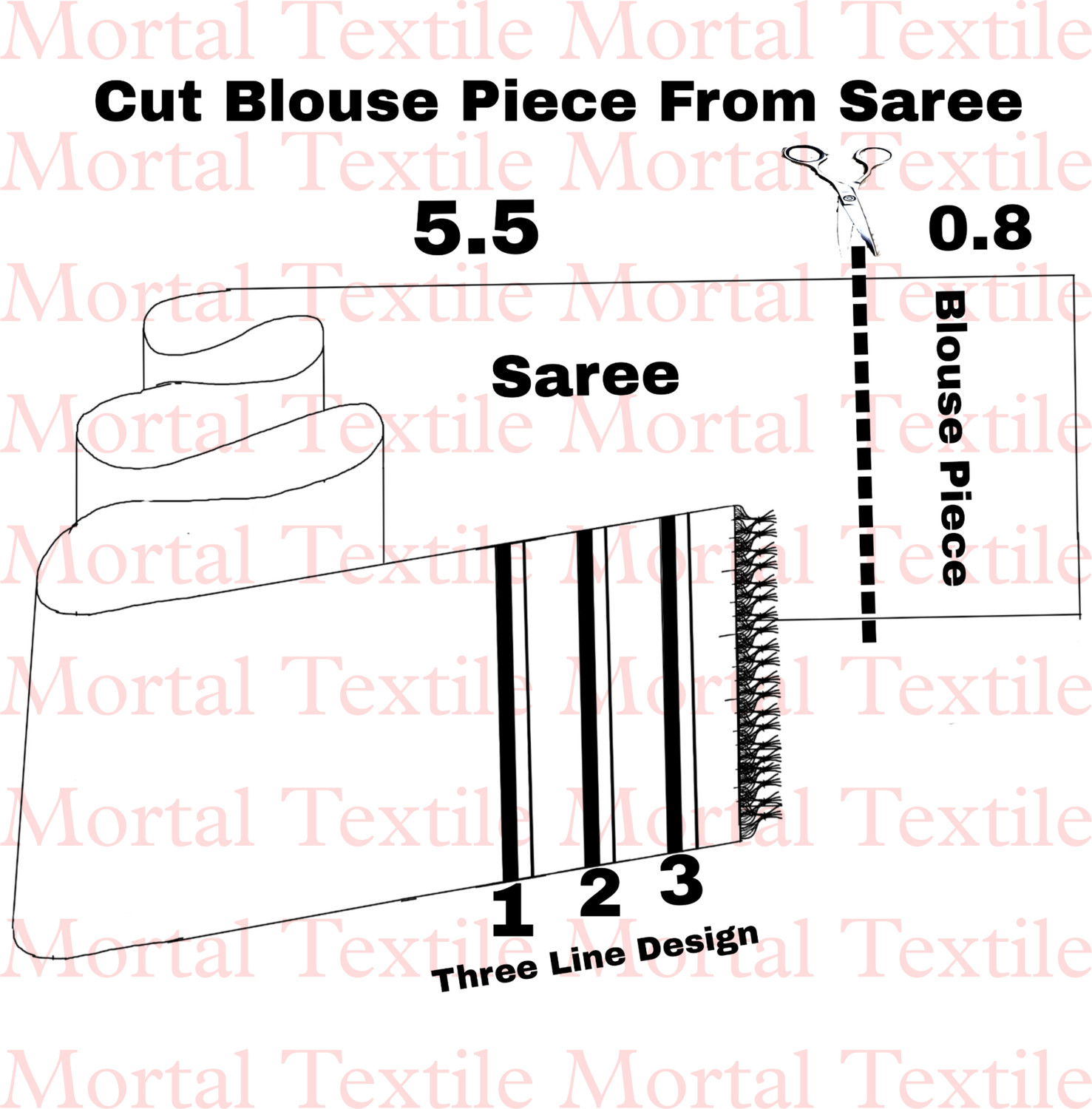 Image of Mortal Textile Woven Handloom Cotton Silk Saree