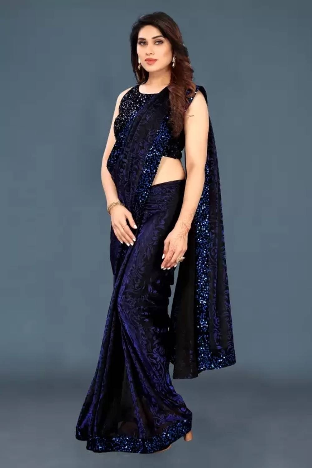 Shree Shyam Creation Digital Print, Embroidered, Solid/Plain, Pri