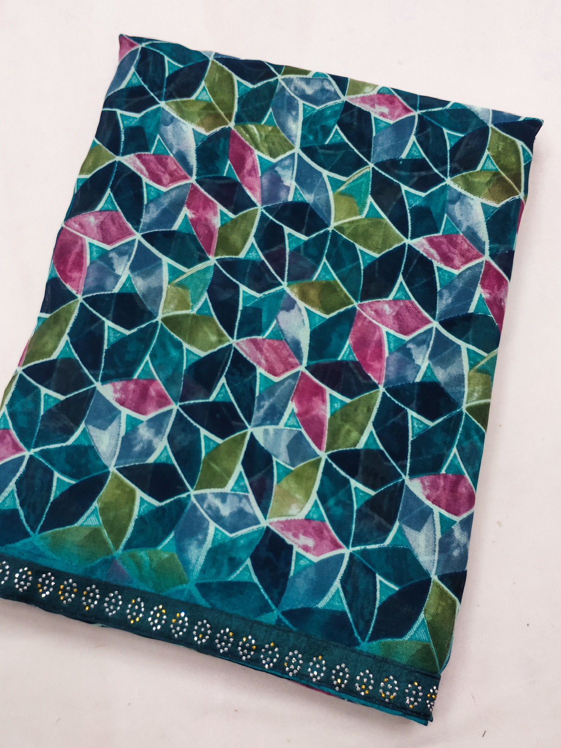 Image of Anand Sarees Printed Bollywood Georgette Saree