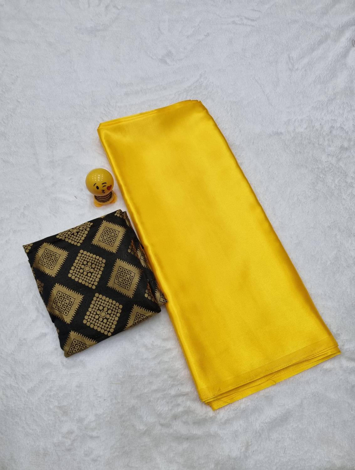 Arpita Fashion Solid/Plain, Embroidered Bollywood Satin Saree