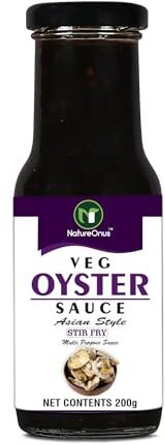 Image of NatureOnus Veg Oyster Sauce 200g | Thai Cuisine |(Pack of 1) Sauce