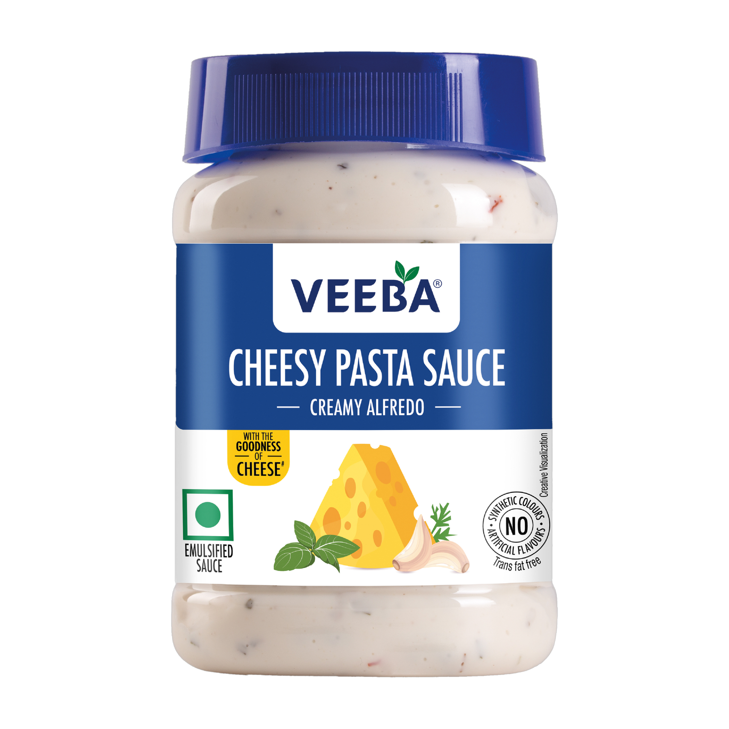 Image of VEEBA Cheesy Pasta - Creamy Alfredo Sauce