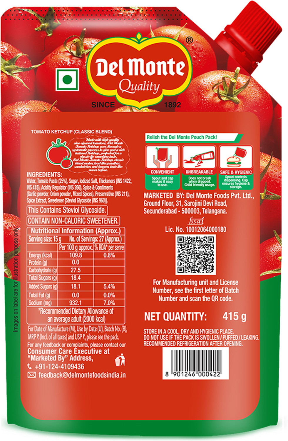 Image of Del Monte Classic Blend Ketchup