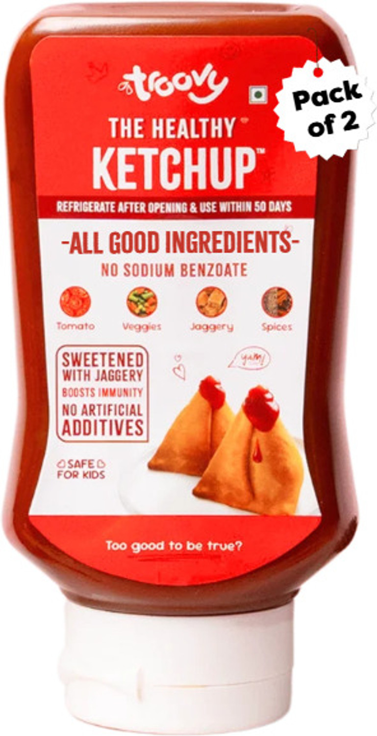 Image of Troovy Healthy Tomato Ketchup (no chemicals) Sauces & Ketchup