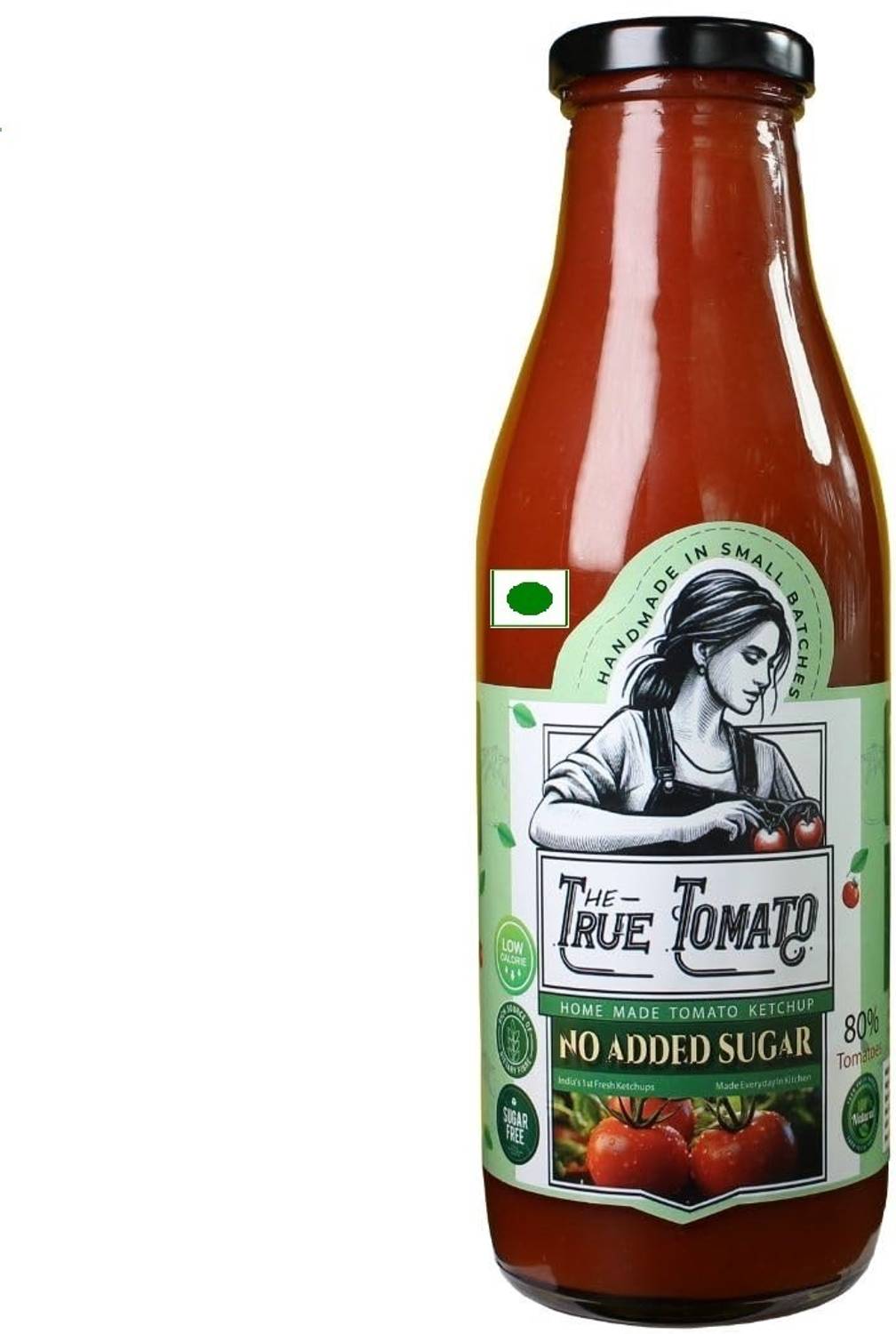 The True Tomato Sugar Free Ketchup 220g
