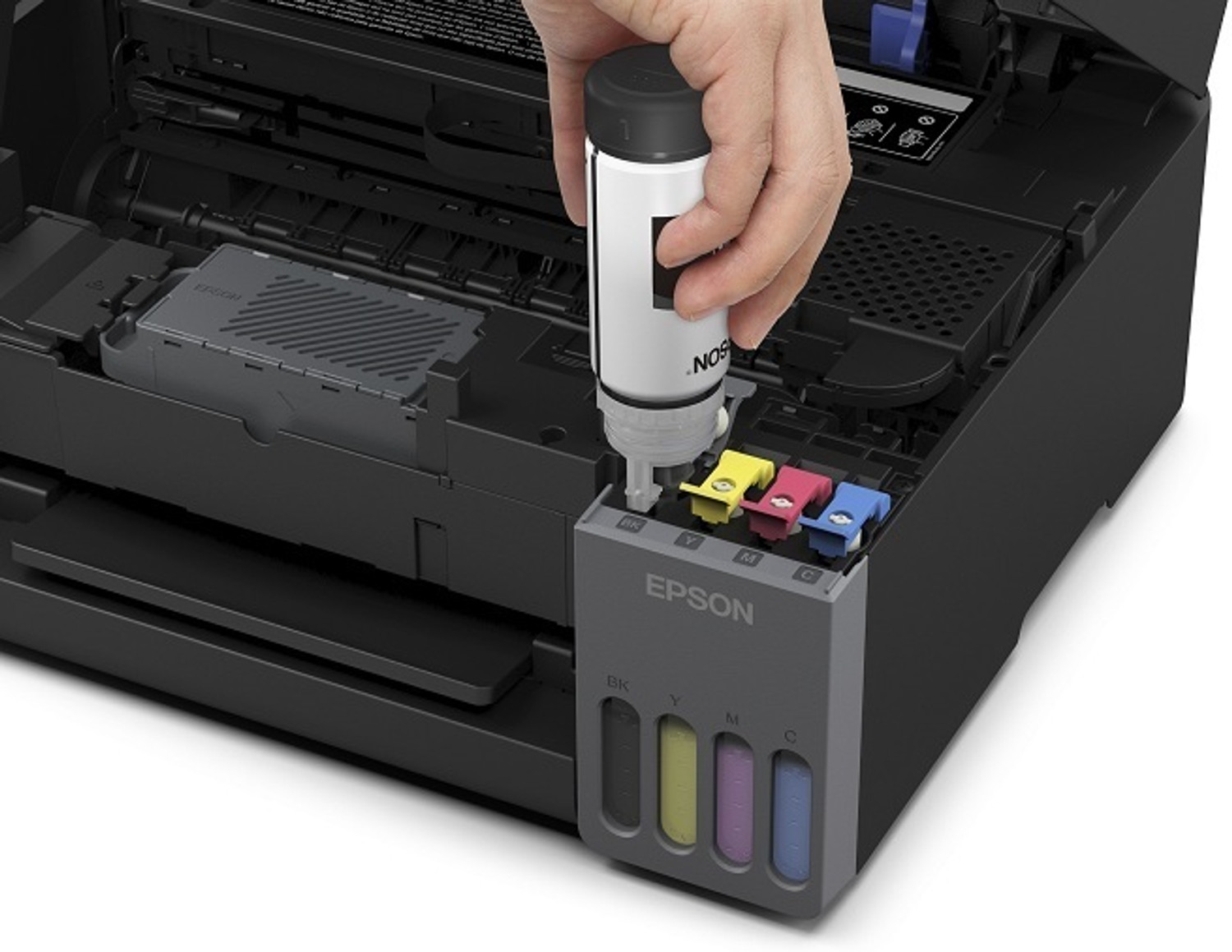 Image of Epson EcoTank L5390 Wi-Fi All-in-One Ink Tank Printer Scanner (Black)