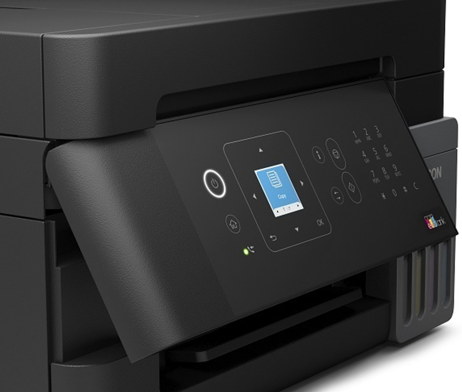 Image of Epson EcoTank L5390 Wi-Fi All-in-One Ink Tank Printer Scanner (Black)