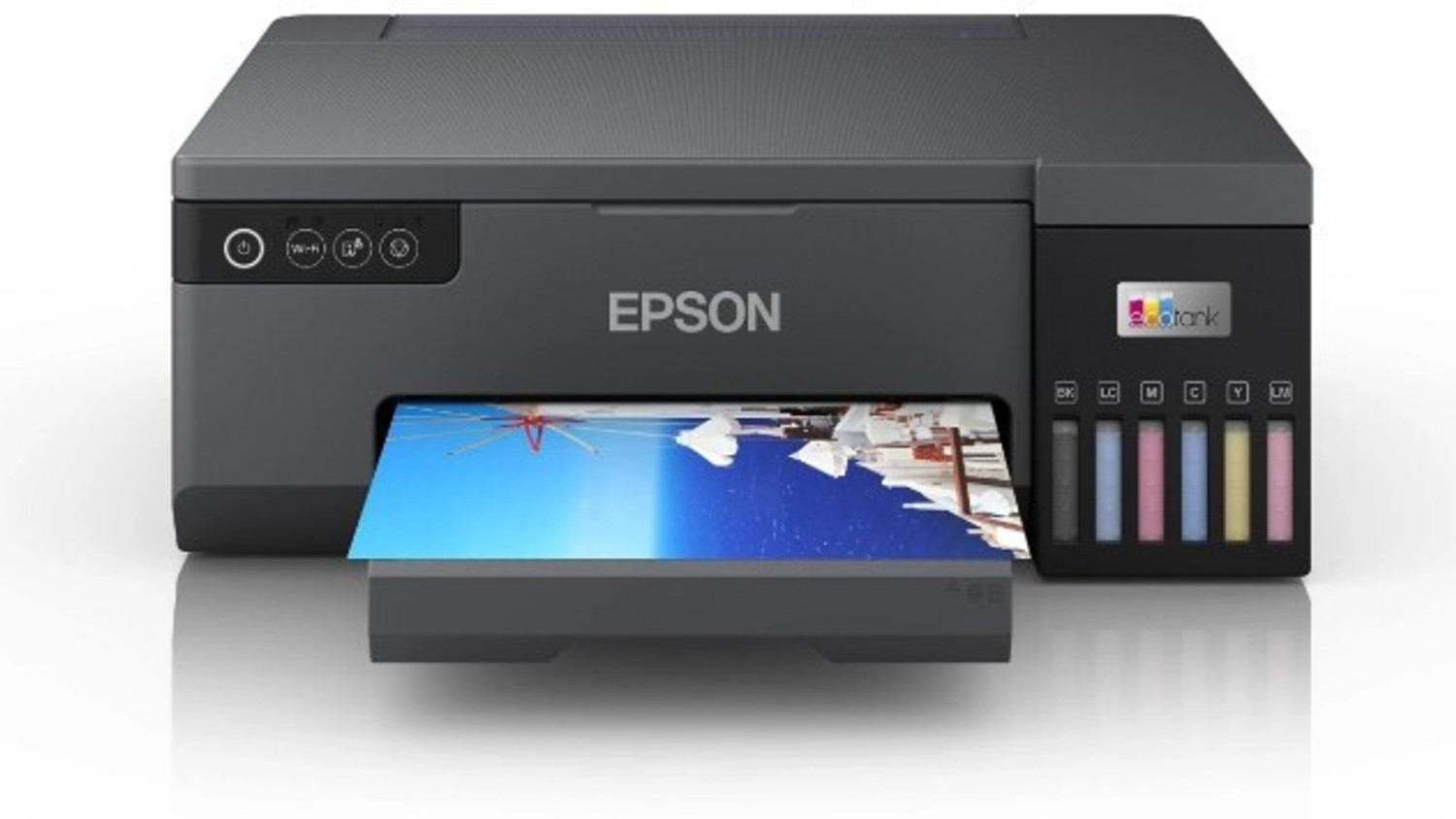 Image of Epson Eco Tank L8050 Wireless Colour Home Inkjet Printers Single Function WiFi Color Inkjet Printer