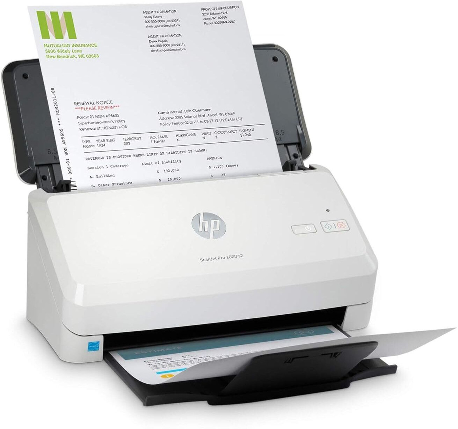 Image of HP ScanJet Pro 2000 s2 Sheet-feed Scanner ScanJet Pro 2000 s2 Scanner