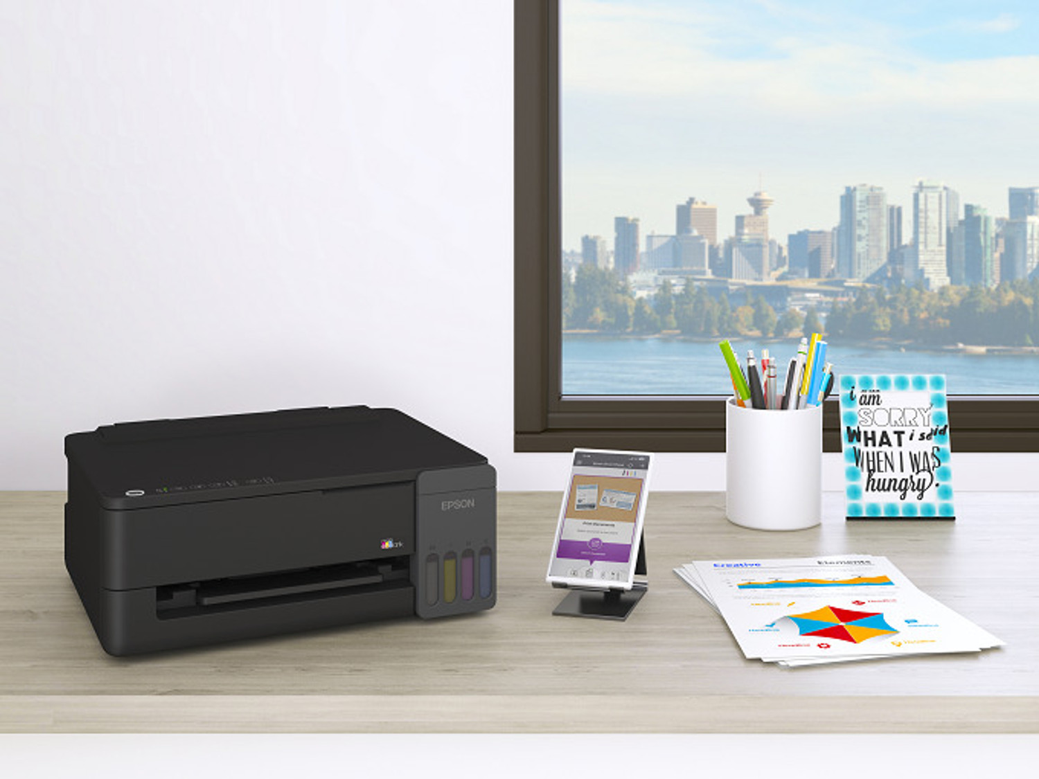 Image of Epson EcoTank L1350 A3+ Single Function Ink Tank Wireless, Wi-fi Printer Scanner