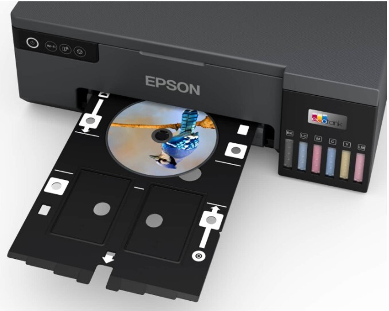 Image of Epson EcoTank Photo Printer Series EcoTank L8050 Scanner
